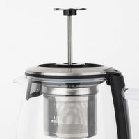 1 x RAW Customer Returns H.KOENIG TI600 tea maker, stainless steel glass - RRP €59.9