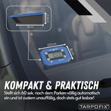 1 x RAW Customer Returns Tarpofix electric parking disc with approval Electronic parking disc with approval Automatic digital parking disc with battery Electronic parking meter with approval Car gadget - RRP €26.95