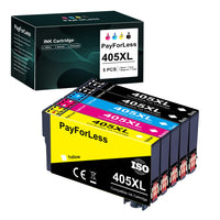 1 x RAW Customer Returns PayForLess 405XL Multipack Compatible with Epson 405 XL Printer Cartridges for Workforce Pro WF-4820 WF-3820 WF-4830 WF-7840 WF-7830 WF-3825 WF-4825 WF-7835 2 Black, 1 Cyan, 1 Magenta, 1 Yellow  - RRP €32.26