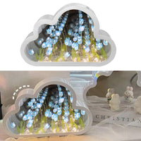 1 x RAW Customer Returns kyaoayo Diy Tulip Night Light, Tulip Lamp, Diy Tulip Lamp Decors, Living Room Bedside Desktop Ornaments, Includes 20 Tulips. Own batteries required . Blue Sea of Flowers  - RRP €21.89