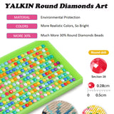 4 x Brand New YALKIN 2 Packs Diamond Painting Kits for Adults, 5d DIY Diamond Art 30x40 cm Full Round Drill -Paint by Number Kit for Adults Beginners Kids Relax Home Wall Decor Christmas Gifts - RRP €81.6