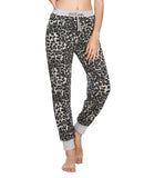 1 x RAW Customer Returns MINTLIMIT Women s Long Pajamas Pajama Pants Soft Sleepwear Pants,Leopard,XXL - RRP €23.18