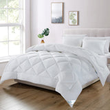 1 x RAW Customer Returns WAVVE duvet 200x200cm all year round duvet 4 seasons, quilt 300gsm microfiber 200x200 cm, super soft blanket sleeping blanket breathable 200 x 200 white - RRP €37.3