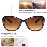 1 x RAW Customer Returns JM Reading Sunglasses for Women, Vintage Reading Glasses UV Protection Outdoor Tortoise 3.0 - RRP €18.78