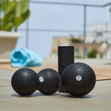 1 x RAW Customer Returns High Pulse fascia set including 2x mini fascia roll, 1x fascia ball, 1x duo ball and exercise poster combination for a targeted, deep-acting massage of the regeneration of the muscles S - RRP €20.64