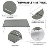 1 x RAW Customer Returns Naturehike Folding Table Small Ultralight Camping Table Mini Folding Table Portable Folding Table for Hiking Biking Picnic Meals - RRP €23.9