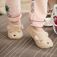 1 x Brand New iHomey Women Slippers with Plush Fleece Fuzzy Cartoon Animal Non-Slip Slippers for Winter Home - RRP €60.0