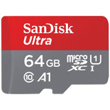 1 x RAW Customer Returns SanDisk Ultra Android microSDXC UHS-I memory card 64 GB adapter for smartphones and tablets, A1, Class 10, U1, Full HD videos, up to 140 MB s read speed  - RRP €10.81