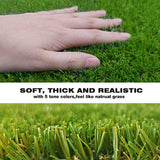 1 x RAW Customer Returns Qingbei Rina artificial grass balcony weatherproof 30x30 cm, 1m 9 PCS lawn tiles, artificial grass outdoor, lawn tiles flooring for balcony terrace, weatherproof with drainage function Grass - RRP €49.99