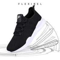 3 x RAW Customer Returns QIJGS women s trainers, sports shoes, running shoes, gym shoes, tennis shoes, casual shoes, outdoor sports, comfortable street running shoes, black 37 - RRP €77.1