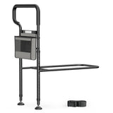 1 x RAW Customer Returns NIMOOD C3 PRO stand-up aid bed with extension leg for better stability, grab handles for seniors, height-adjustable grab handle bed entry aid, LED sensor light to prevent falls - RRP €79.67