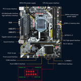 1 x RAW Customer Returns ASHATA LGA 1151 ATX Motherboard, B365 Computer Motherboard, for Intel 6 7 8 9 Generation for Core I3 I5 I7 Dual Channel DDR4 NVME M.2 Interface PCI E 16X Gen 3.0 Slot - RRP €123.93