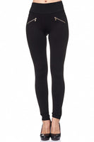 1 x RAW Customer Returns Elara Miss Anna Damen Stretch Hose Skinny Jegging Chunkyrayan A08 Black 42 XL  - RRP €27.18