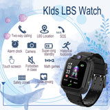 1 x RAW Customer Returns PTHTECHUS Kids Smart Watch Waterproof, Smartwatch LBS Tracker with Children SOS Cell Phone Touch Screen Game Camera Voice Chat Alarm Clock for Boys Girls Student Gift S102 Black  - RRP €28.24