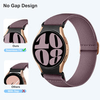 1 x RAW Customer Returns Netolo Pack of 6 bracelets compatible with Samsung Galaxy Watch 4 Watch 5 Watch 6 40mm 44mm Galaxy Watch 6 Classic 47mm 43mm Watch 4 Classic, nylon solo loop bracelets watch strap for Galaxy Watch 5 Pro - RRP €16.13