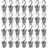 31 x Brand New 50 Pieces Mental Curtain Clips Stainless Steel Hangers for Lights Photos Wires Holder Party Bedroom Bathroom Home Outdoor Indoor Decoration Art Craft Display - RRP €632.4