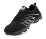 1 x RAW Customer Returns Azooken Men s Women s Sports Shoes Running Shoes Sneakers Lightweight Fitness Mesh Air Sneaker Street Running Shoes Outdoor 8995 Black38  - RRP €39.99