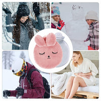 18 x Brand New Hot water bottle, hot water bottle for children, hot water bottles, hot water bottle with cover, hot water bottle with cuddly soft cover, hot water bottle with soft cover, for keeping hands, feet and body warm, pink-1pcs  - RRP €148.68