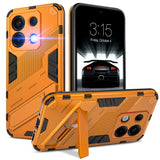 1 x RAW Customer Returns BEZ Phone Case for Xiaomi Redmi Note 13 Pro 5G Case, Rugged Protective Case Compatible with Redmi Note 13 Pro 5G Hybrid Reinforced Scratch-Resistant and Shockproof, Kickstand, Orange - RRP €21.6