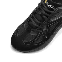 1 x RAW Customer Returns FitVille Running Shoes Men Extra Wide Sneakers Sports Shoes Wide Fitness Shoes Comfortable Sneakers Shoes for Plantar Fasciitis Foot Pain JetBlack 42 EU XX-Wide - RRP €89.99