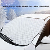 8 x Brand New BOBOZHONG Windshield Cover, Car Windshield Cover, Car Anti-Frost Cover, Foldable Windshield Protection Cover, Multi-Purpose Anti-Ice Film, UV Resistant 180 103cm  - RRP €66.88