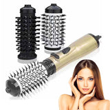 1 x RAW Customer Returns Rotating Hair Dryer Brush, 3 in 1 Air Shaper, 2 temperature styling brush, Hair Dryer Comb for drying, shaping, smoothing and volumizing - RRP €32.45