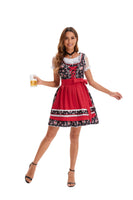 1 x RAW Customer Returns Zeagoo Dirndl Women s Traditional Midi Dirndl Exclusive Lace Traditional Dress Oktoberfest Beer Festival Dresses Classic Dirndl XS-XXL - RRP €68.99