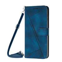 2 x Brand New Cell phone case compatible for Samsung Galaxy A55 case with removable chain, crossbody cell phone chain case, stylish cell phone case for hanging around your neck, folding case - blue - RRP €26.4