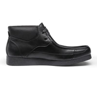 4 x Brand New Bruno Marc Men s Boots Chukka Boat Dress Shoes with Laces Black SBBO2214M-E Size 45 EUR  - RRP €145.16