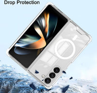 1 x RAW Customer Returns Colala Clear Magnetic Case Protective Case for Samsung Galaxy Z Fold 6 Compatible with MagSafe - Ultra-thin, shockproof, scratch-resistant mobile phone case made of silicone TPU, transparent - RRP €11.8