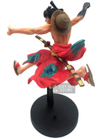 1 x RAW Customer Returns JAW REX One Piece Anime Monkey D. Luffy Wano Kuni Figure 20cm Gear 2 Haki - RRP €25.33