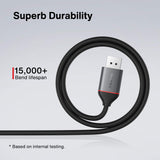 1 x RAW Customer Returns IVANKY DisplayPort Cable 144hz 2M, 4K 60Hz, 2K 165Hz, 2K 144Hz for DP1.2 , Display Port Cable for PC, Laptop, TV, Graphics Card, Projector, Monitor ETC - RRP €9.58