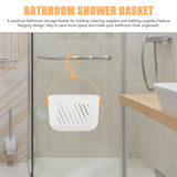 2 x Brand New Baskets With Hooks STOBAZA Shower Basket with Hooks, Hanging Shower Baskets, Shower Caddy, Polypropylene Multifunctional Basket, for Bathroom, Dorm, Kitchen. - RRP €38.98