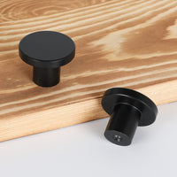 1 x RAW Customer Returns goldenwarm 4 pieces furniture knobs matt black drawer knob black cabinet knob vintage kitchen handles black furniture handles stainless steel drawer knob dresser door handles cabinet - RRP €13.2