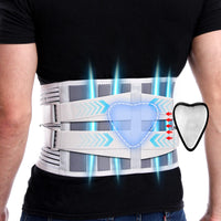 1 x RAW Customer Returns Back Brace for Men and Women to Relieve Lower Back Pain with 4 Bars and Removable Lumbar Pad, Breathable Lumbar Support Belt for Herniated Disc - RRP €25.27