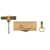 1 x RAW Customer Returns Le Sommelier traditional rustic portable corkscrew, wine opener and ultra small bottle opener with key ring are perfect for your parties and nights out - RRP €28.32