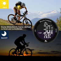 1 x RAW Customer Returns MONTOP Bicycle Computer Wireless Waterproof, Bicycle Speedometer Inversion LCD Screen, Auto Wake Up Bicycle Speedometer Wireless, Bicycle Computers Wireless, Cycling Computer for Children and Adults - RRP €26.21