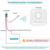 7 x RAW Customer Returns BITIWEND radio signal forwarding radio extension set doorbell and gong forwarding 1 radio converter 1 socket receiver for existing bell systems built-in transmitter 3-24V AC DC  - RRP €279.93