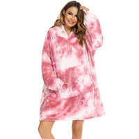 1 x RAW Customer Returns YEPLINS Pullover Hoodie Robe Blanket Hoodie Blanket Hoodie Flannel - RRP €28.22