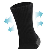 1 x Brand New Mowenti Sneaker Socks Men Women 39-42 Tennis Socks Sports Socks Cotton Business Socks Classic Breathable Running Socks Thick Warm Thickened Outdoor Black Socks Terry Cloth Long 6 Pairs - RRP €19.82