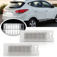 1 x RAW Customer Returns NP 2pcs LED License Plate Light For Hyundai Tucson 2010-2014 IX35 2010-2013 High Brightness White License Plate Lamp - RRP €19.95