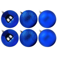 1 x RAW Customer Returns Benjia Christmas Baubles Extra Large Giant Large Shatterproof Plastic Christmas Baubles Ornaments Set for Outdoor Lawn Yard Tree Hanging Decorations 15cm 150mm, 4pcs, Silver  - RRP €27.24