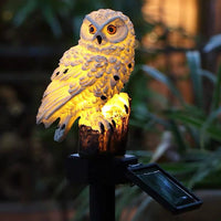 1 x RAW Customer Returns yowin Solar Owl Garden Decoration, Owl Garden Figures for Outdoors, Owl Gifts Waterproof Animals Solar Lamps, Owl Garden Statues for Outdoors Yard Balcony Path Decoration White  - RRP €16.99