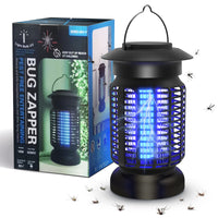 1 x RAW Customer Returns Outdoor Mosquito Killer Lamp 18W 4200V, Indoor Electric Mosquito Killer, UV Light Mosquito Killer, Electronic Mosquito Killer, Portable Camping Fly Swatter with Plug for Balcony Kitchen Bedroom - RRP €23.98