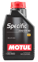 2 x RAW Customer Returns Motul 106413 Specific 2312 0 W30 - RRP €46.72