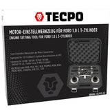 1 x RAW Customer Returns TECPO engine timing tool set timing belt change suitable for Ford Ecoboost 1.0 L 3-cylinder - RRP €60.41