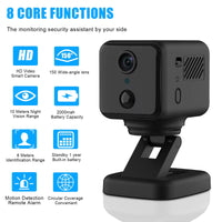 1 x RAW Customer Returns Mini camera 1080P HD WLAN surveillance camera live transmission micro camera small security camera video surveillance with battery small with motion sensor night vision camera camera for indoor use - RRP €53.69