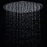 1 x RAW Customer Returns inch 20 cm rain shower head stainless steel AISI304 rain shower anti-limescale nozzles shower head rain shower head round - RRP €22.99