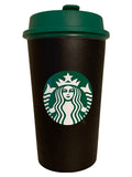 1 x RAW Customer Returns STARBUCKS Black Recycled Coffee Mug 12oz Tall - RRP €30.41