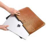 2 x Brand New BlueSwan Leather Laptop Sleeve 12.3-14 Inch , Bag Compatible with MacBook Air 13.6 M2 2022 Air 13 M1 2018-2021 Pro 13 M1 M2 2017-2022 Surface Pro XPS 13, Brown - RRP €49.96